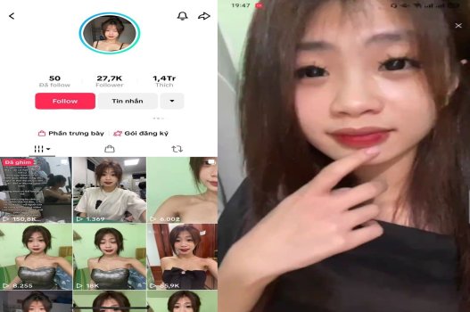 Tiktoker vếu to cho xem 1 lần thèm ngay